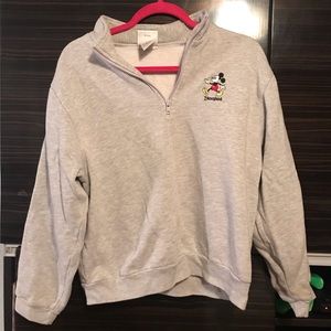 Disney Half Zip Sweater